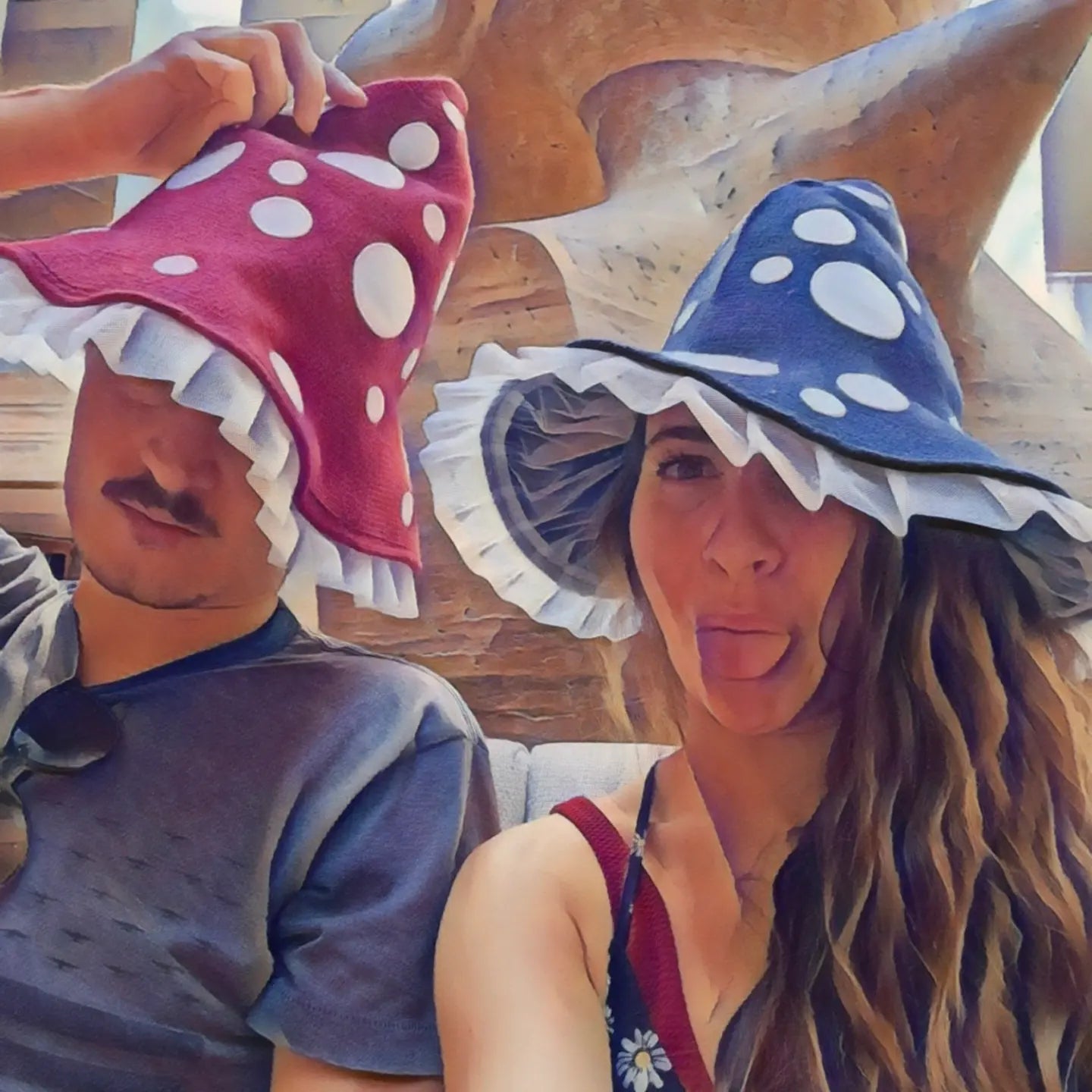 RuffleSpot Mushroom Hat