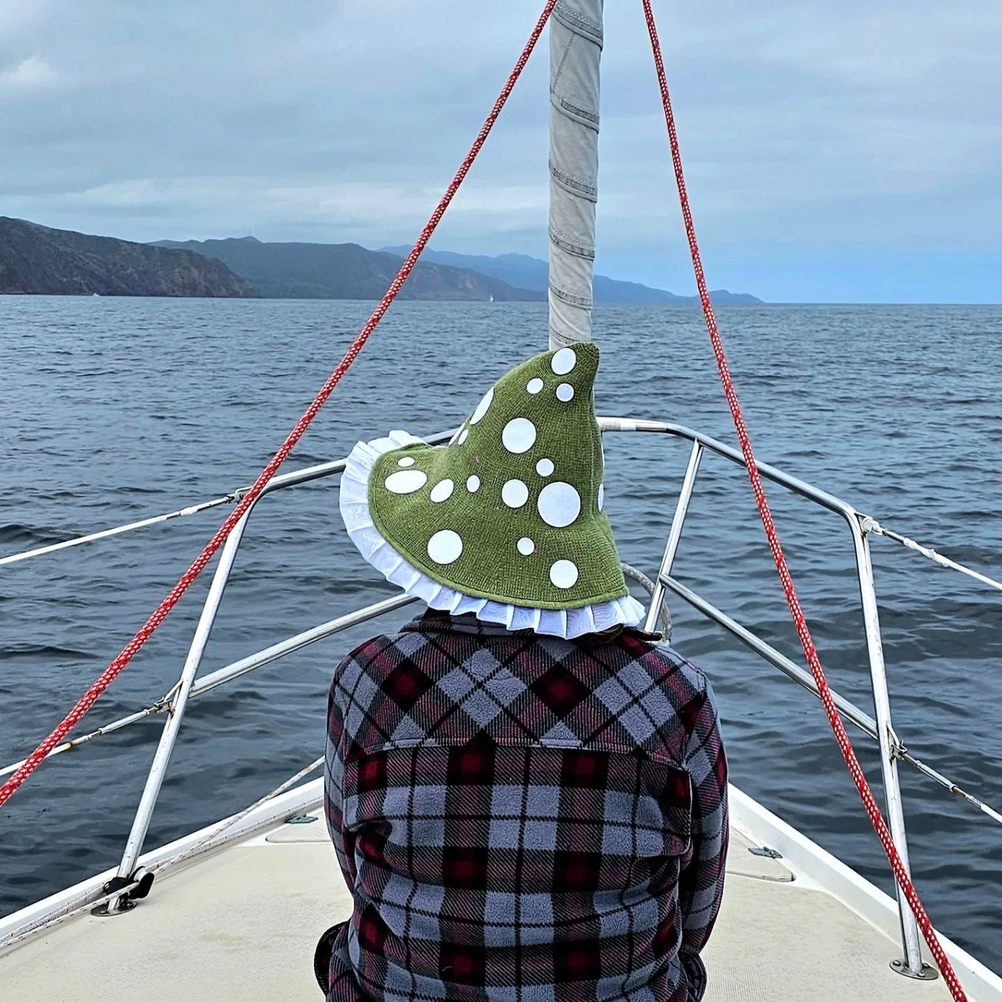 RuffleSpot Mushroom Hat